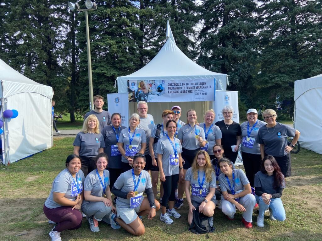 Courir pour soutenir les femmes en situation de précarité